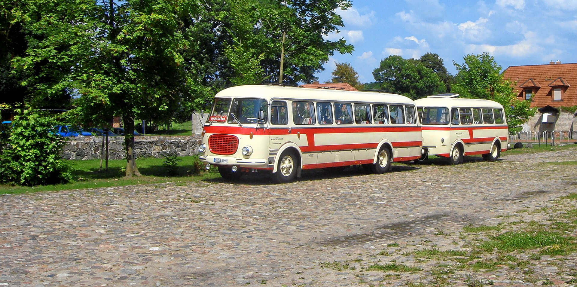 Oldtimerbus aus den 50ern