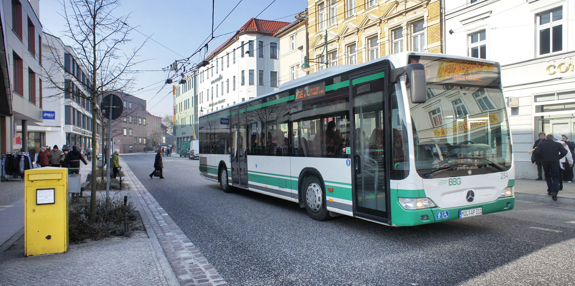 Bus in der Stadt