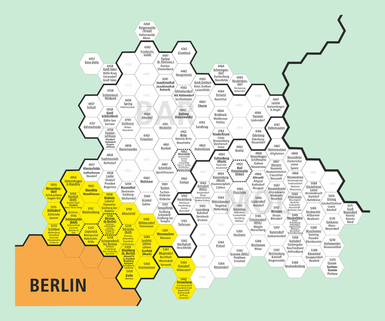 Luftfoto des Betriebshofs in Eberswalde